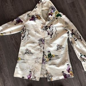 VINTAGE CHINATOWN BUTTONDOWN